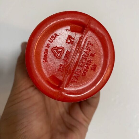 TableCraft Red Squeeze Bottle 12 oz - Picture 3 of 6